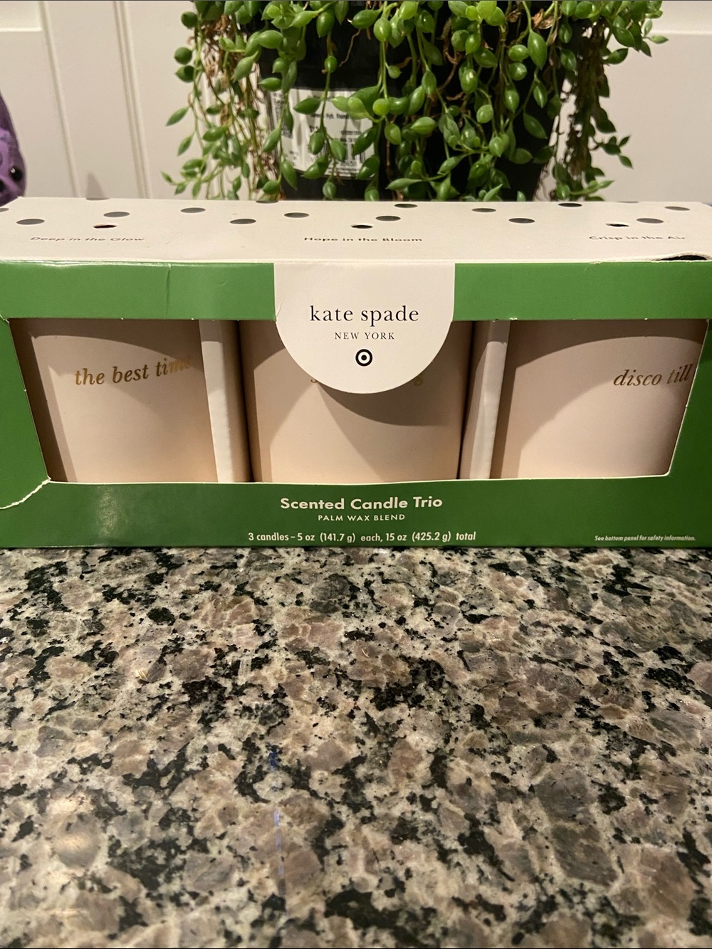 Kate Spade & Target Candle Trio Set
